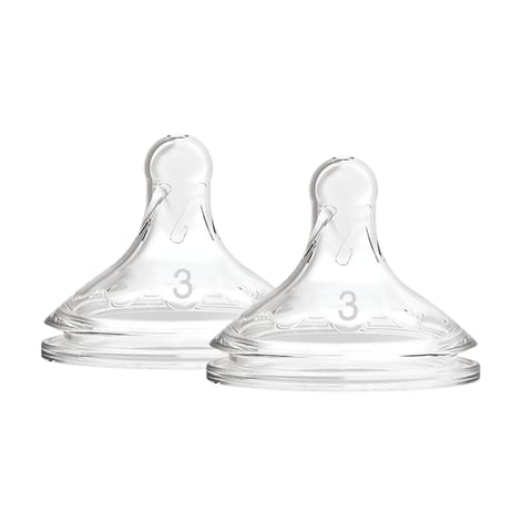 Dr. Brown's Options+ Wide-Neck Baby Bottle Nipple (Level 3)