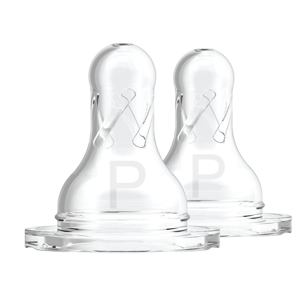 Dr. Brown's Preemie Flow Silicone Narrow Nipple, 2-Pack