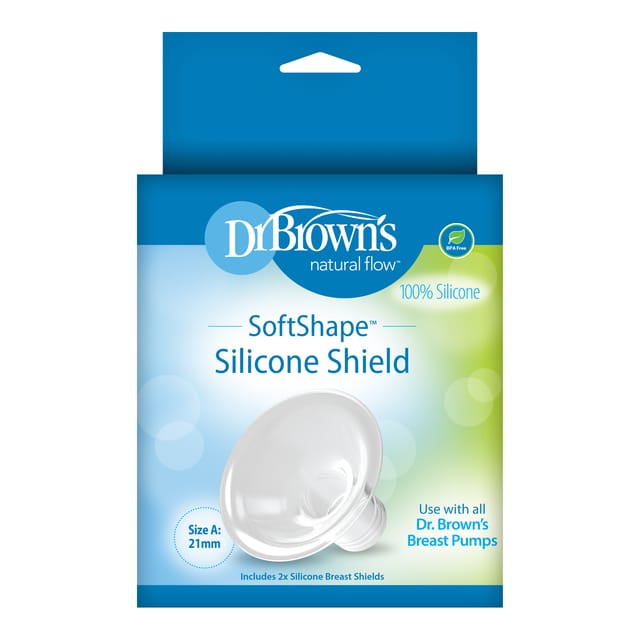 Dr. Brown's Soft Shape Silicone Shield, Size A, 2-Pack