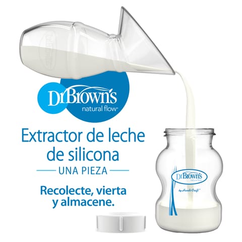 Dr. Brown's One-Piece Silicone Breast Pump With 150 Ml Pp W-N Options+ Baby Bottle