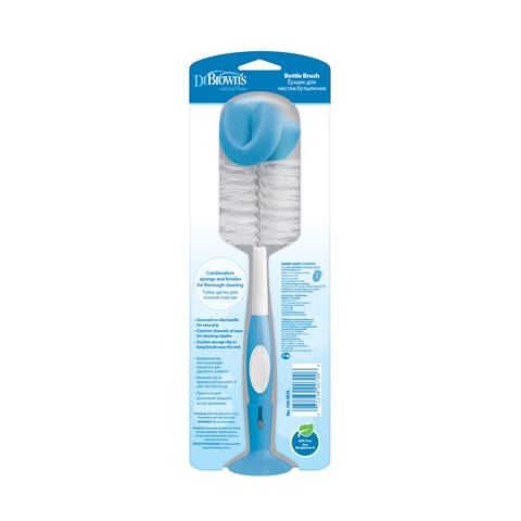 Dr. Brown's Bottle Plastic Brush, Blue, (Pack of 1)