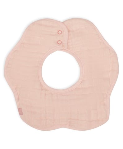 Mi Arcus Cotton Floral Printed Feeding Bib for 0-3 Months Kids Newborn Pack of 2