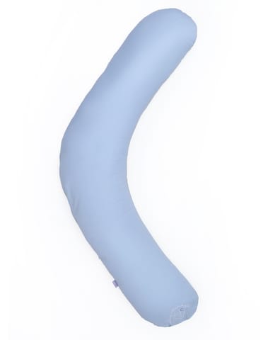 Mi Arcus Zipper Day & Night Woven Pregnancy Pillow for Sleeping SkyBlue (Free Size)