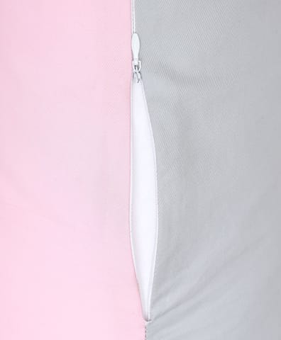 Mi Arcus Cotton Maternity Pregnancy Pillow (Pink) (Free Size)