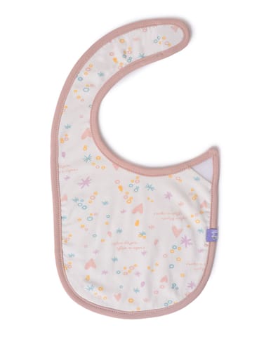 Mi Arcus Cotton Printed Feeding Bib Set for Kids Newborn Pack of 3