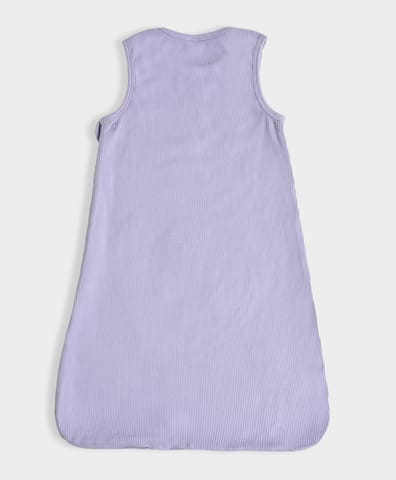 Mi Arcus Cotton Peanuts Snoopy Printed Sleeveless Purple Sleeping Bag for Kids