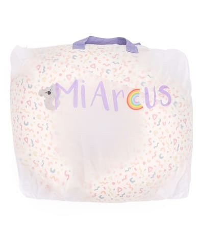Mi Arcus Burpy Breast and Bottle Feeding Pillow for New Born Babies  Infant  Nursing Feeding Pillow C Shape Yellow Color