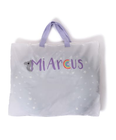 Mi Arcus   and  Cotton Nursing Burpy Feeding Pillow - Blue