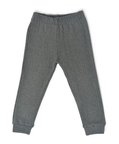 Mi Arcus Grey Knitted Thermal Sweatshirt with Jogger Set
