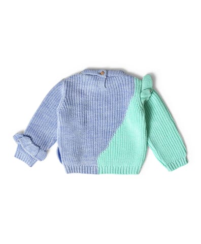 Mi Arcus Round Neck Full Sleeve Sweater for Girls