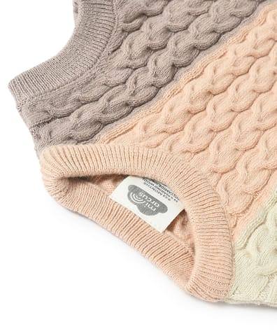 MI Arcus Colorblock Sleeveless Sweater for Kids