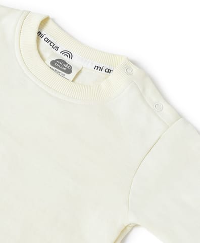 Mi Arcus Full Sleeve Top with Dungaree Set for Kids