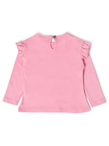 Mi Arcus Cotton Printed Full Sleeve Regular Top for Girls
