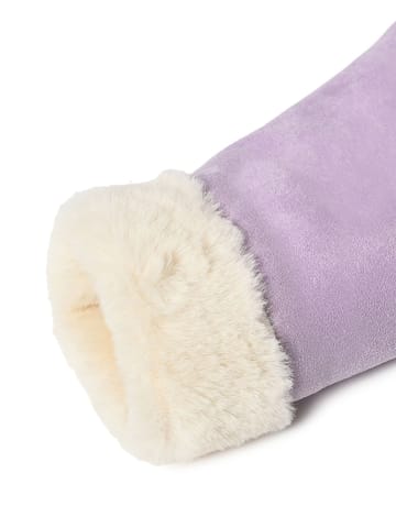 Mi Arcus Purple Solid Hooded Jacket for Kids