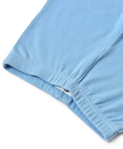 Mi Arcus Blue Collar Sweatshirt with Pyjama Set for Kids