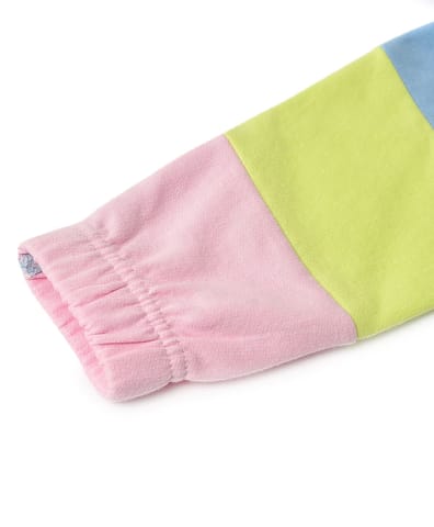 Mi Arcus Blue Collar Sweatshirt with Pyjama Set for Kids