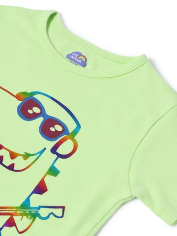 Mi Arcus Graphic Printed Cotton T-shirt for Kids