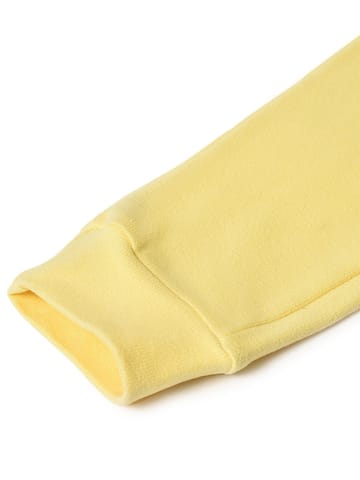Mi Arcus Solid Yellow T-shirt with Trousers for Kids