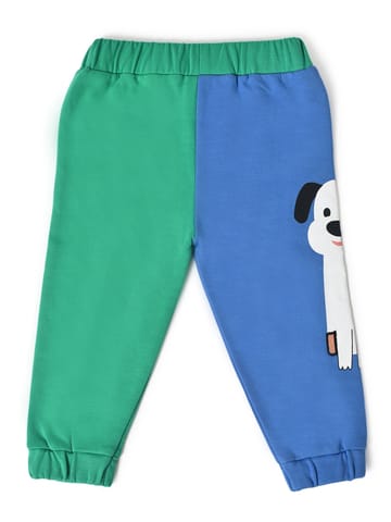 Mi Arcus Colourblocked Full Sleeve Sweatshirt with Pyjama Set for Kids