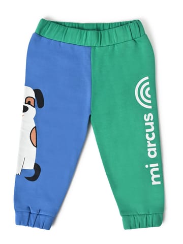 Mi Arcus Colourblocked Full Sleeve Sweatshirt with Pyjama Set for Kids
