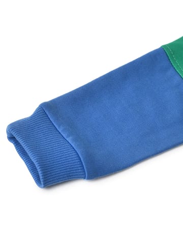 Mi Arcus Colourblocked Full Sleeve Sweatshirt with Pyjama Set for Kids