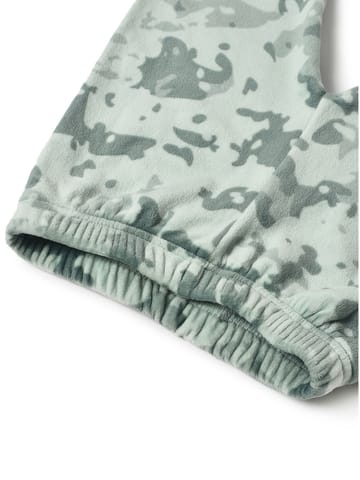 Mi Arcus Green Printed T-shirt with Trousers for Kids