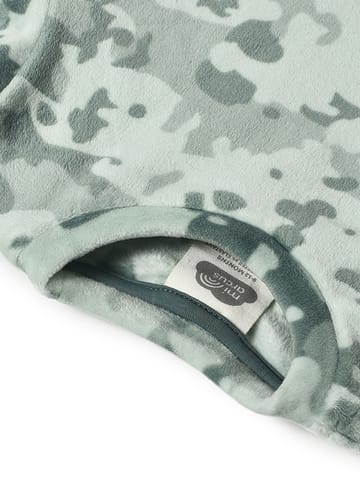 Mi Arcus Green Printed T-shirt with Trousers for Kids