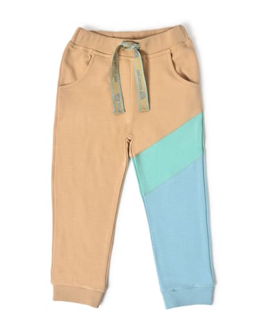 Mi Arcus Colorblock Full Sleeve Sweatshirt with Pyjama for Kids