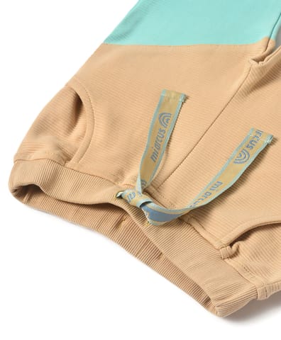 Mi Arcus Colorblock Full Sleeve Sweatshirt with Pyjama for Kids