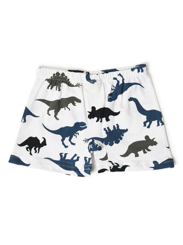 Mi Arcus Dino Print Sleeveless Vest with Shorts Set for Kids