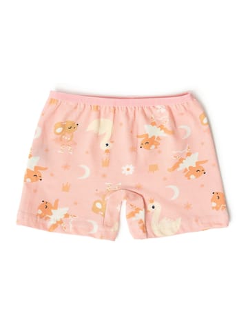 Mi Arcus Cotton Printed Camisole with Short for Girls