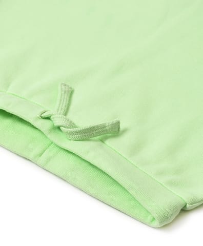 Mi Arcus Green Printed Sweatshirt with Pyjama Set for Kids