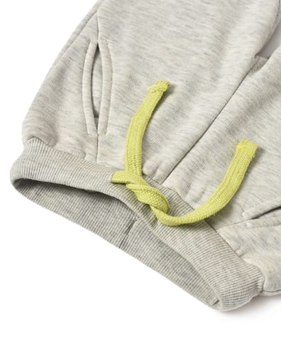 Mi Arcus Solid Grey Pyjama For Kids