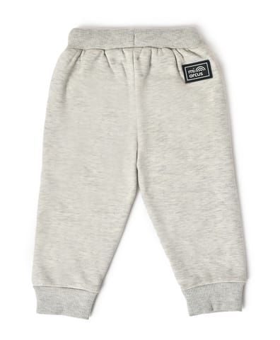 Mi Arcus Solid Grey Pyjama For Kids