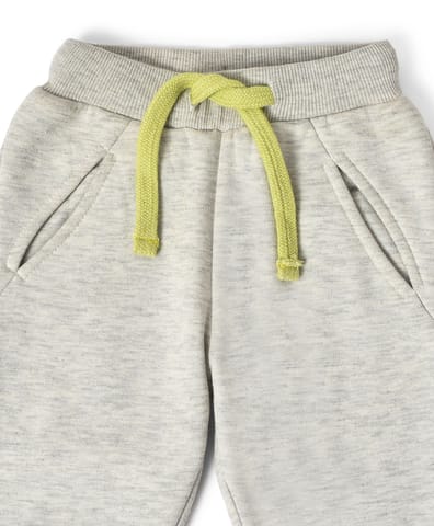 Mi Arcus Solid Grey Pyjama For Kids