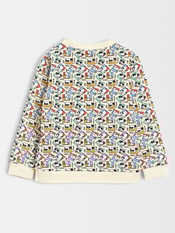 Mi Arcus Peanuts Winter Sweatshirt with Pyjama Set for Kids