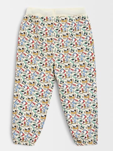 Mi Arcus Peanuts Winter Sweatshirt with Pyjama Set for Kids