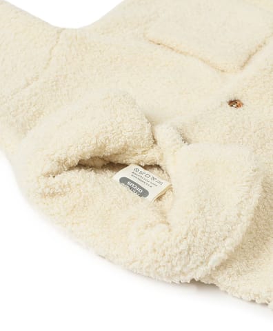 Mi Arcus Knitted Cream Winter Jacket