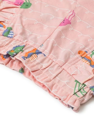 Mi Arcus Sea Animal Print Shorts for Girls Pack of 3