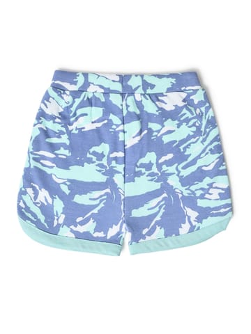 Mi Arcus Tie Dyed T-shirt with Shorts Set for Kids
