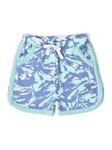 Mi Arcus Tie Dyed T-shirt with Shorts Set for Kids