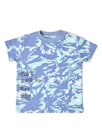 Mi Arcus Tie Dyed T-shirt with Shorts Set for Kids