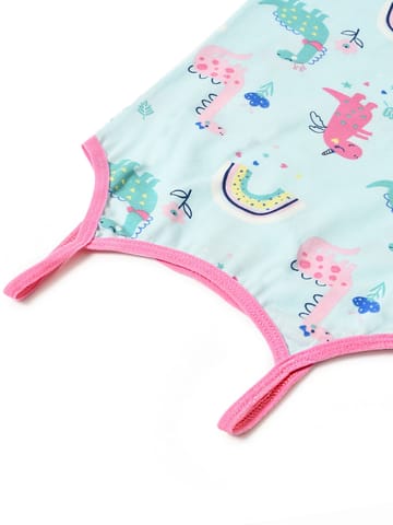 Mi Arcus Cotton Printed Camisole with Short for Girls