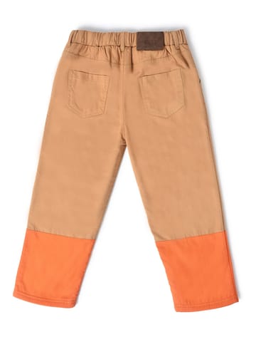 Mi Arcus Cotton Mid Rise Plain Trousers for Kids