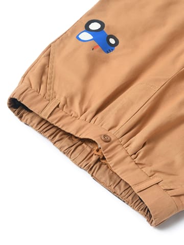 Mi Arcus Cotton Mid Rise Plain Trousers for Kids