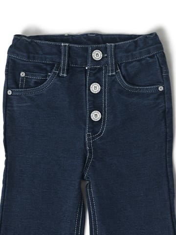 Mi Arcus Fit and Flare Blue Denim for Girls