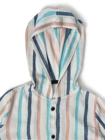 Mi Arcus Hooded Shirt with Tee Set for Boys
