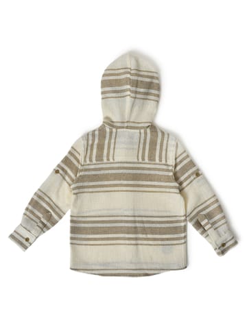 Mi Arcus Hooded Shirt with Tee Set for Boys