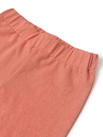 Mi Arcus Ruffled Solid Legging for Girls Pack of 2