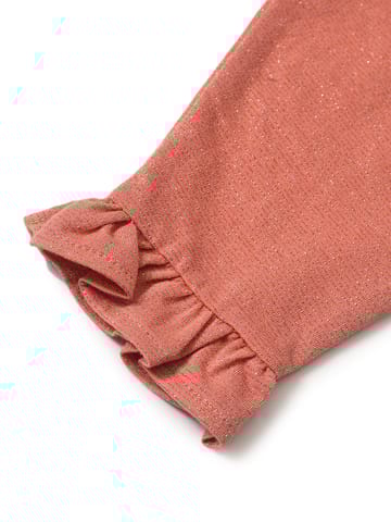 Mi Arcus Ruffled Solid Legging for Girls Pack of 2